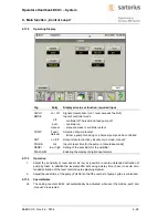 Preview for 62 page of Sartorius DCU 3 Operator'S Handbook Manual