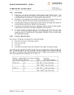 Preview for 66 page of Sartorius DCU 3 Operator'S Handbook Manual