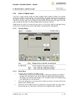 Preview for 73 page of Sartorius DCU 3 Operator'S Handbook Manual