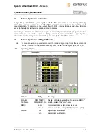 Предварительный просмотр 90 страницы Sartorius DCU 3 Operator'S Handbook Manual