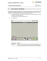 Preview for 111 page of Sartorius DCU 3 Operator'S Handbook Manual