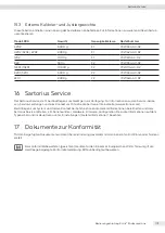 Preview for 107 page of Sartorius Entris II Advanced BCA124-1S Operating Instructions Manual