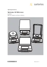 Preview for 2 page of Sartorius la series Operating Instructions Manual