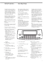 Preview for 4 page of Sartorius la series Operating Instructions Manual