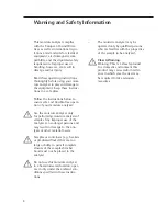 Предварительный просмотр 4 страницы Sartorius LMA110S Operating Instructions Manual