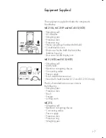 Preview for 11 page of Sartorius MC 210 S Installation And Operating Instructions Manual