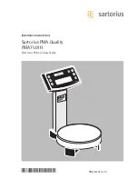 Preview for 1 page of Sartorius PMA.Quality PMA7501H Installation Instructions Manual