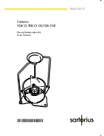 Sartorius YDK 01 User Manual preview