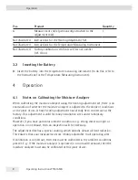 Preview for 8 page of Sartorius YTM15MA Operating Instructions Manual