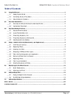 Preview for 2 page of SAS AirHawk30 Operation & Maintenance Manual