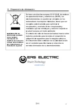 Предварительный просмотр 25 страницы SAS EDHP2209L Instruction Manual