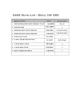 Preview for 11 page of Sase Bull 300 EBS Manual