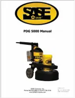 Sase PDG 5000 Manual preview