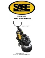 Preview for 1 page of Sase PDG 6000 Manual