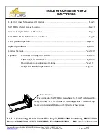 Предварительный просмотр 2 страницы SASFORKS CAR BODY FORKS Operator'S Manual