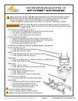 Preview for 19 page of SASFORKS EX-25 v1 Manual