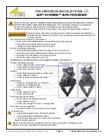 Preview for 17 page of SASFORKS EXTREME AUTO PROCESSOR Manual