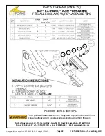 Preview for 22 page of SASFORKS EXTREME AUTO PROCESSOR Manual