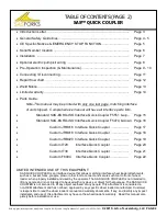 Preview for 2 page of SASFORKS F5469 Operator'S Manual