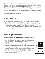 Предварительный просмотр 3 страницы SASSOON Easy Trim VSM163NA Operating Instructions Manual