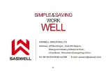 Preview for 28 page of Saswell T21STK-0 Operating Instruction