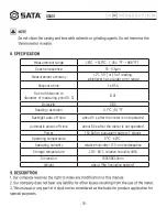 Preview for 16 page of SATA 03031 User Manual