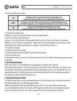 Preview for 20 page of SATA 03031 User Manual