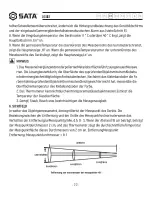 Предварительный просмотр 22 страницы SATA 03031 User Manual