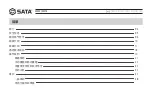 Предварительный просмотр 3 страницы SATA 03055 User Manual