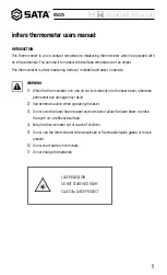 Preview for 11 page of SATA 05225 User Manual