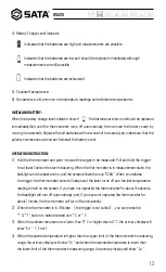 Preview for 13 page of SATA 05225 User Manual