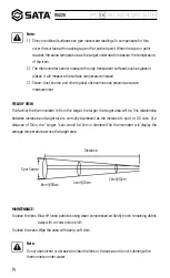 Предварительный просмотр 14 страницы SATA 05225 User Manual