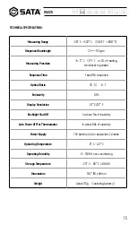 Preview for 15 page of SATA 05225 User Manual