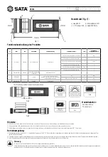 Предварительный просмотр 3 страницы SATA 05232 Quick Start Manual