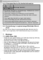 Preview for 6 page of SATA 500 Operating Instructions Manual