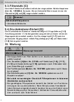 Предварительный просмотр 10 страницы SATA 500 Operating Instructions Manual