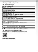 Предварительный просмотр 13 страницы SATA 500 Operating Instructions Manual