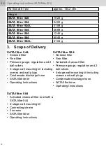 Preview for 74 page of SATA 500 Operating Instructions Manual