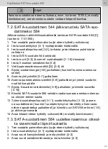 Preview for 101 page of SATA 500 Operating Instructions Manual