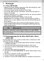 Preview for 149 page of SATA 500 Operating Instructions Manual