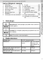 Preview for 217 page of SATA 500 Operating Instructions Manual