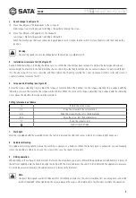 Preview for 15 page of SATA 51005 User Manual