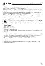 Preview for 15 page of SATA 51085 User Manual