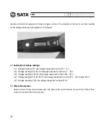 Предварительный просмотр 10 страницы SATA 62602 User Manual