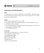 Preview for 13 page of SATA 62702 User Manual