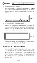 Предварительный просмотр 30 страницы SATA 62703 User Manual