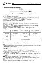 Preview for 3 page of SATA 90736 Quick Start Manual