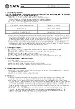 Preview for 3 page of SATA 90738 Manual