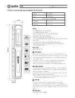 Preview for 3 page of SATA 90756 User Manual