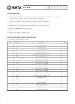 Preview for 8 page of SATA 95207 User Manual